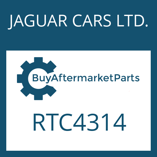 JAGUAR CARS LTD. RTC4314 - REGLERNABE
