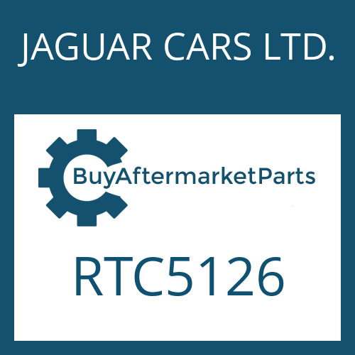 JAGUAR CARS LTD. RTC5126 - O.CLUTCH DISC