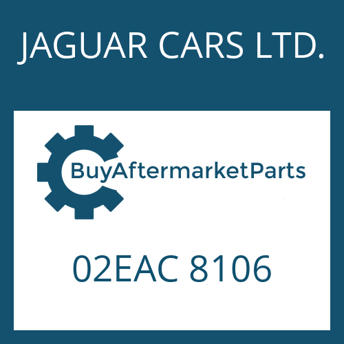 JAGUAR CARS LTD. 02EAC 8106 - GOVERNOR