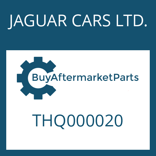 JAGUAR CARS LTD. THQ000020 - COUNTING DISC