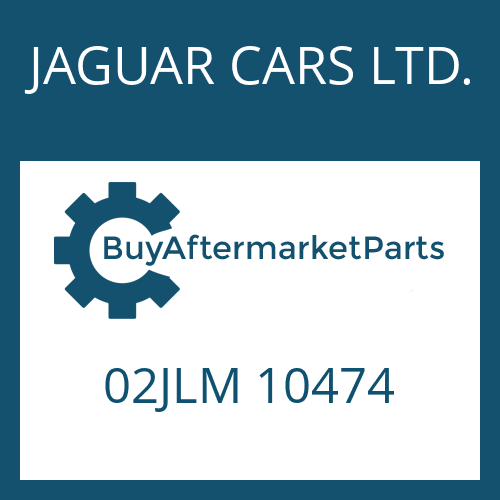 JAGUAR CARS LTD. 02JLM 10474 - NUT
