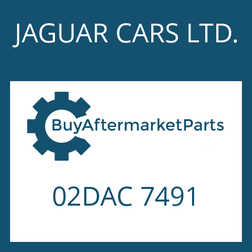 JAGUAR CARS LTD. 02DAC 7491 - CONTROL UNIT