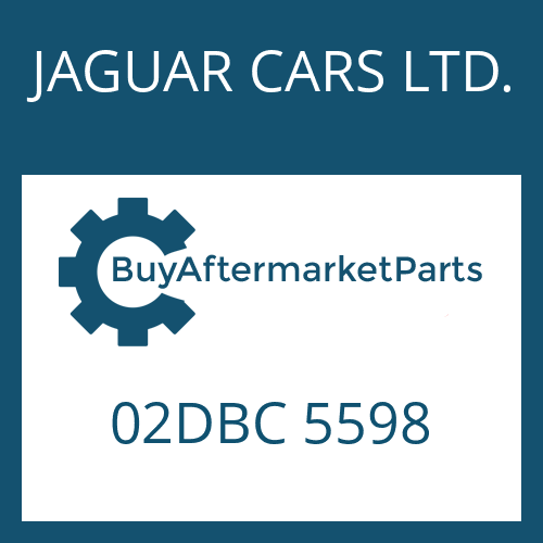 JAGUAR CARS LTD. 02DBC 5598 - CONTROL UNIT
