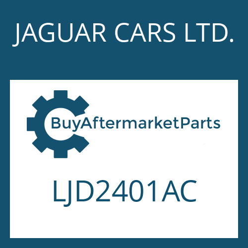 JAGUAR CARS LTD. LJD2401AC - EGS 2