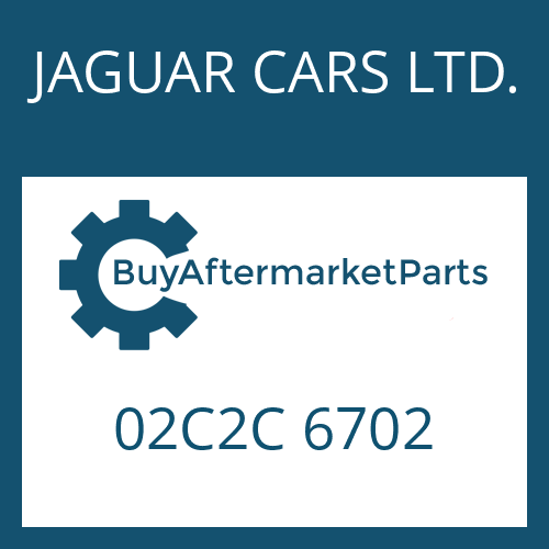 JAGUAR CARS LTD. 02C2C 6702 - CONVERTER