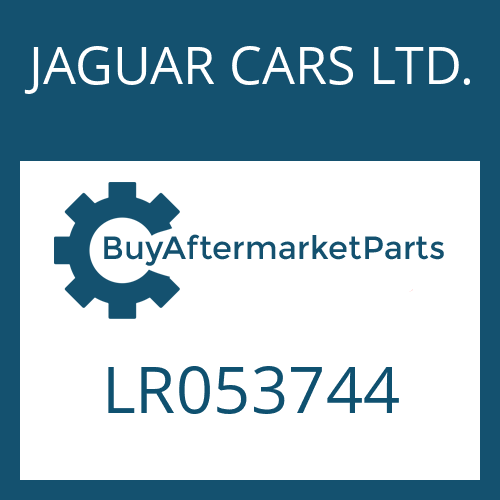 LR053744 JAGUAR CARS LTD. CONVERTER
