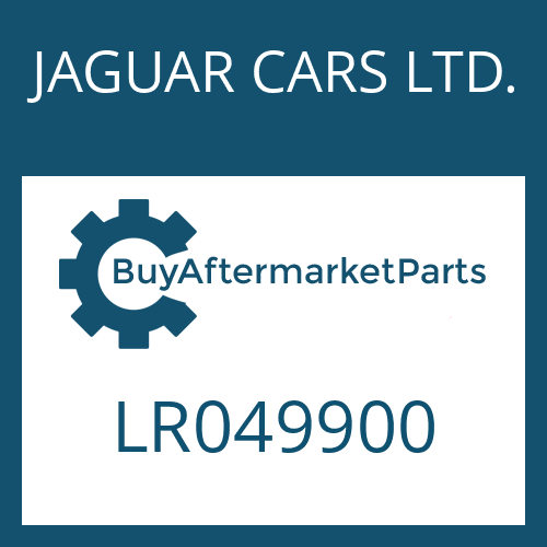 JAGUAR CARS LTD. LR049900 - OIL COOLER