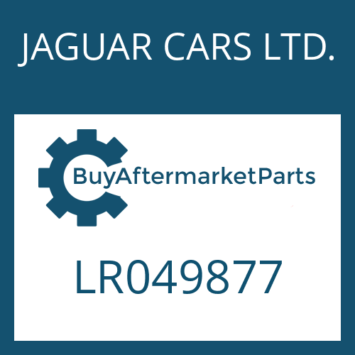 JAGUAR CARS LTD. LR049877 - OIL PAN