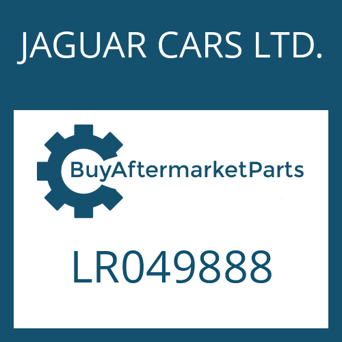 JAGUAR CARS LTD. LR049888 - SENSOR UNIT