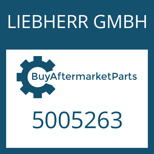 LIEBHERR GMBH 5005263 - CY.ROLL.BEARING