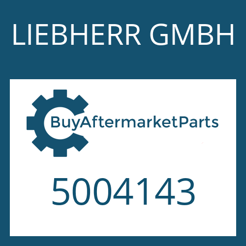 LIEBHERR GMBH 5004143 - V-RING