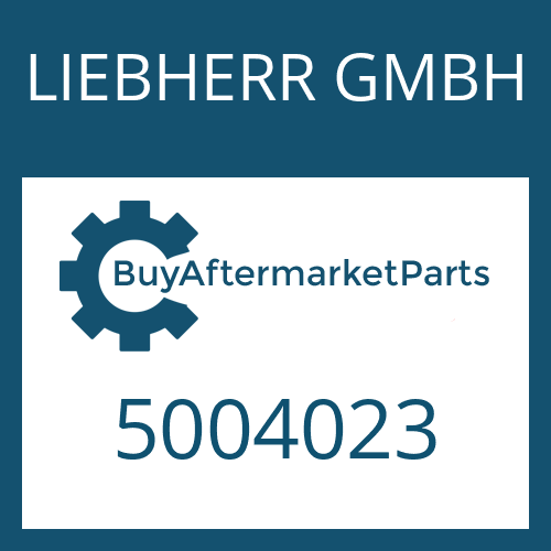 LIEBHERR GMBH 5004023 - COUNTERSHAFT