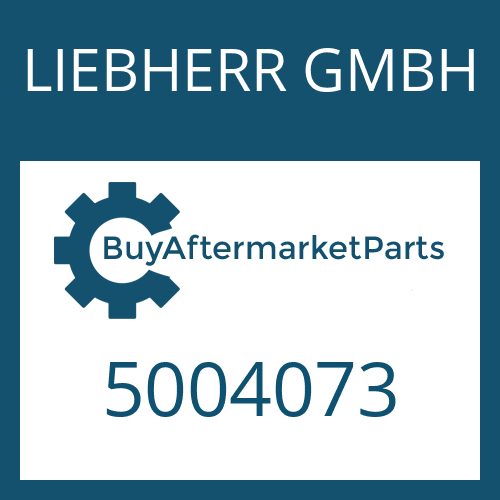 LIEBHERR GMBH 5004073 - WASHER
