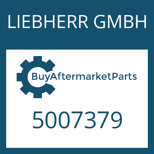 LIEBHERR GMBH 5007379 - OIL DAM