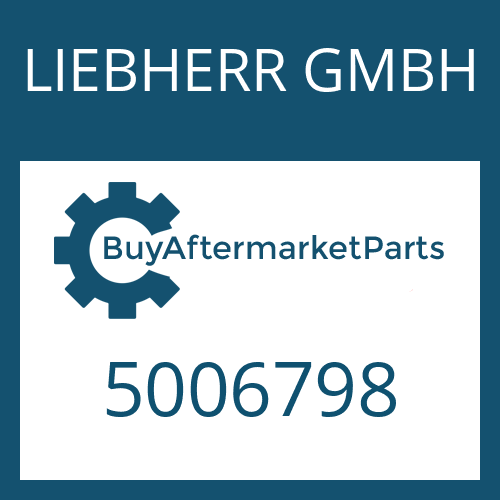 LIEBHERR GMBH 5006798 - NEEDLE ROLLER