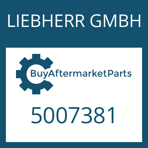 LIEBHERR GMBH 5007381 - GEAR SHIFT FORK