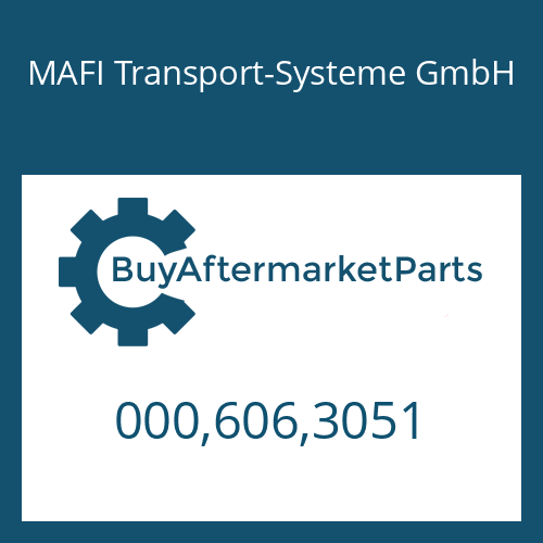 MAFI Transport-Systeme GmbH 000,606,3051 - WHEEL STUD