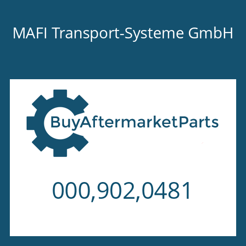 MAFI Transport-Systeme GmbH 000,902,0481 - VALVE BLOCK