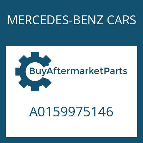 MERCEDES-BENZ CARS A0159975146 - SHAFT SEAL