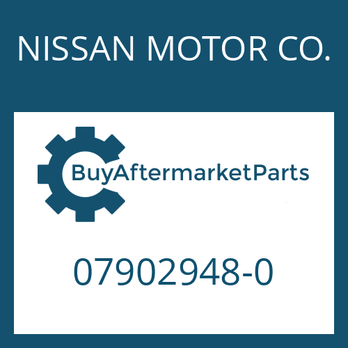 NISSAN MOTOR CO. 07902948-0 - NEEDLE CAGE