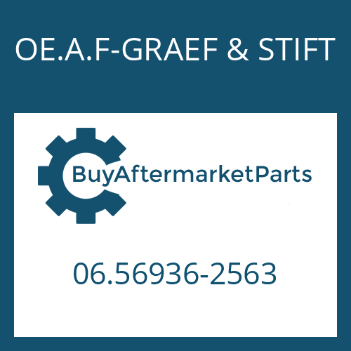 OE.A.F-GRAEF & STIFT 06.56936-2563 - O-RING