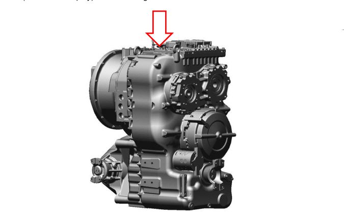 locate tag on ZF transmission